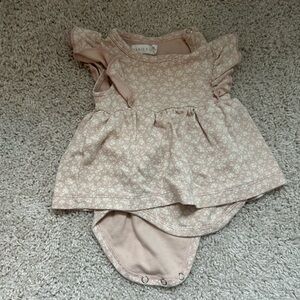 Jamie Kay Blush Floral Diaper Cover